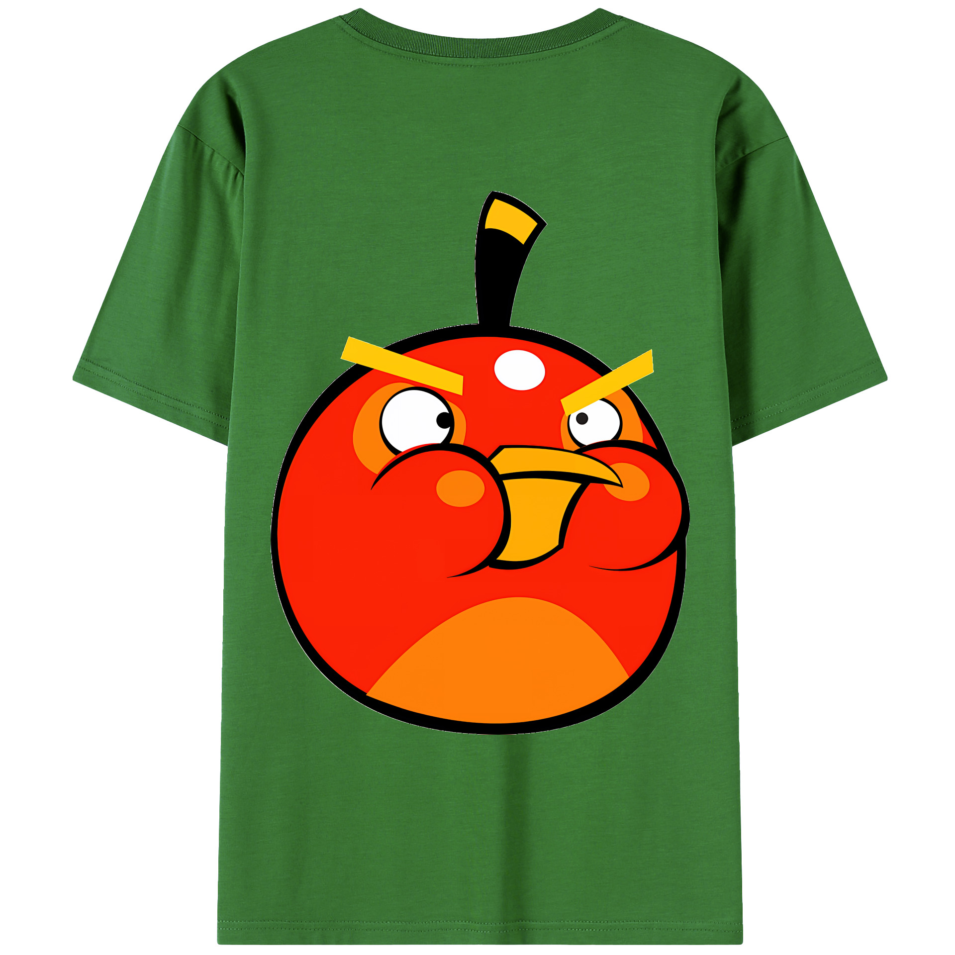 （画像用） Angry Birds アングリーバード レディース半袖Tシャツ(バックプリント)